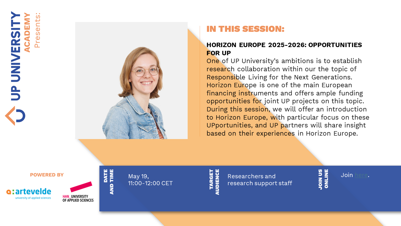 Afis UP Academy Opportunities in Horizon Europe
